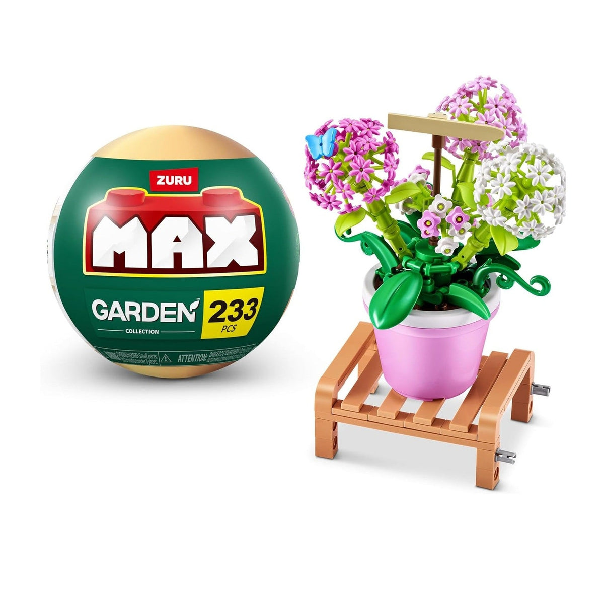 MAX Premium Garden Pot Plants Building Bricks Collection by ZURU