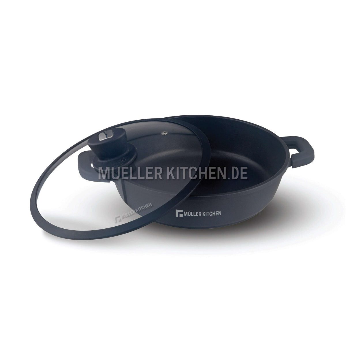 Die-Cast Aluminum Low Casserole cookware Die-Cast Aluminum Low Casserole Die-Cast Aluminum Low Casserole Muller Koch