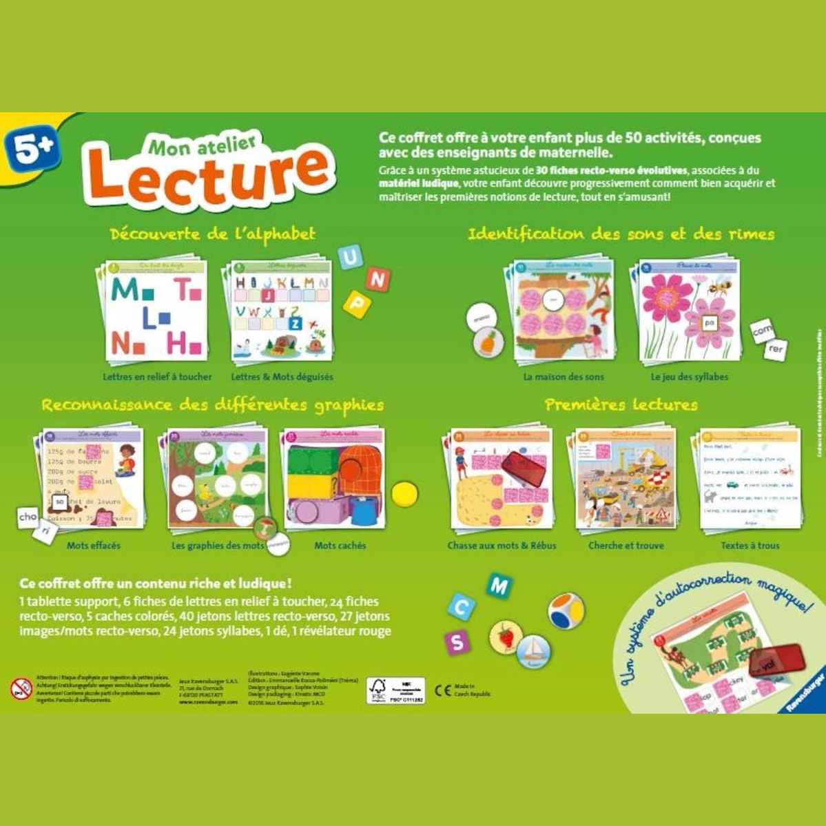 MON ATELIER LECTURE by Ravensburger