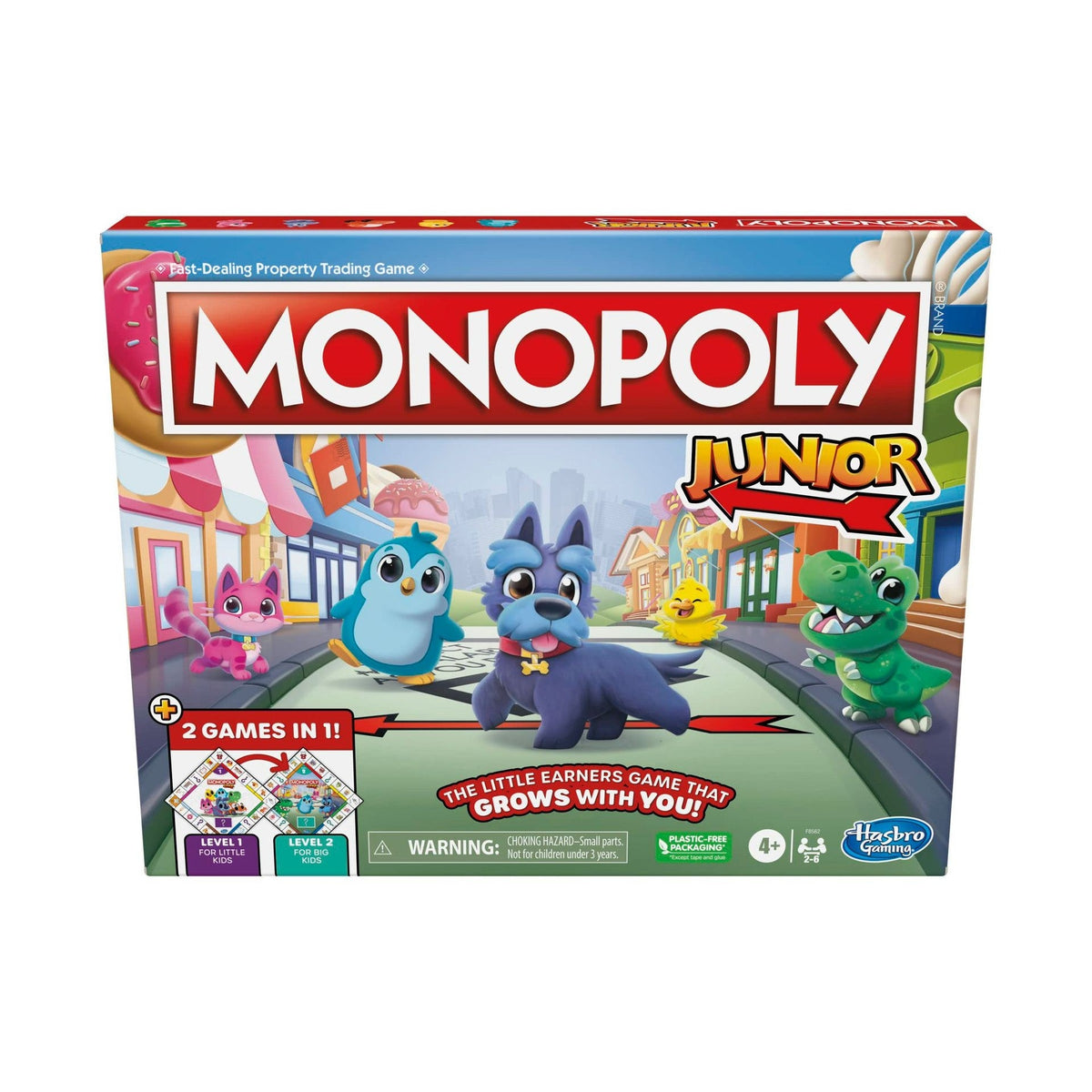 MONOPOLY JUNIOR (ENG/FR) by Hasbro