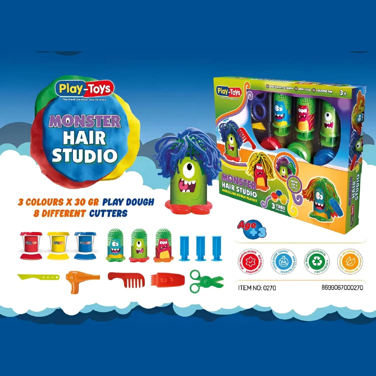 MONSTER HAIR STUDIO by Hasbro