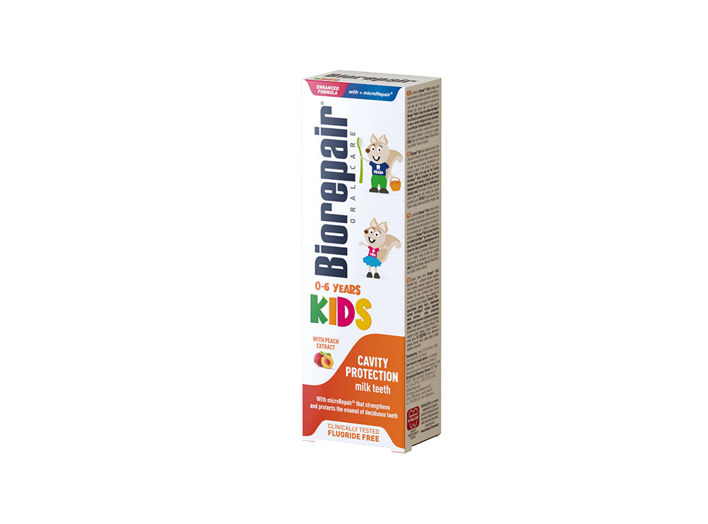 Biorepair Kids Toothpaste Peach 0 To 6 Years 50 ml