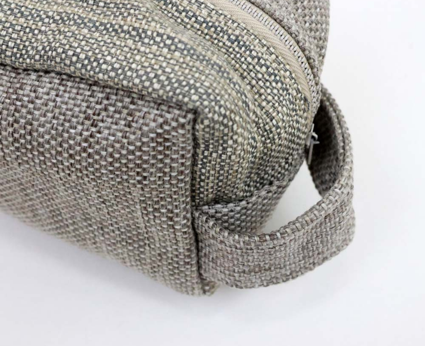 Textured Handbag in Greige