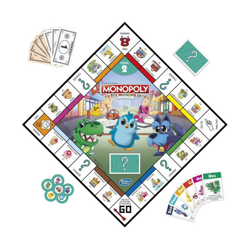 MY FIRST MONOPOLY (ENG/FR) by Hasbro