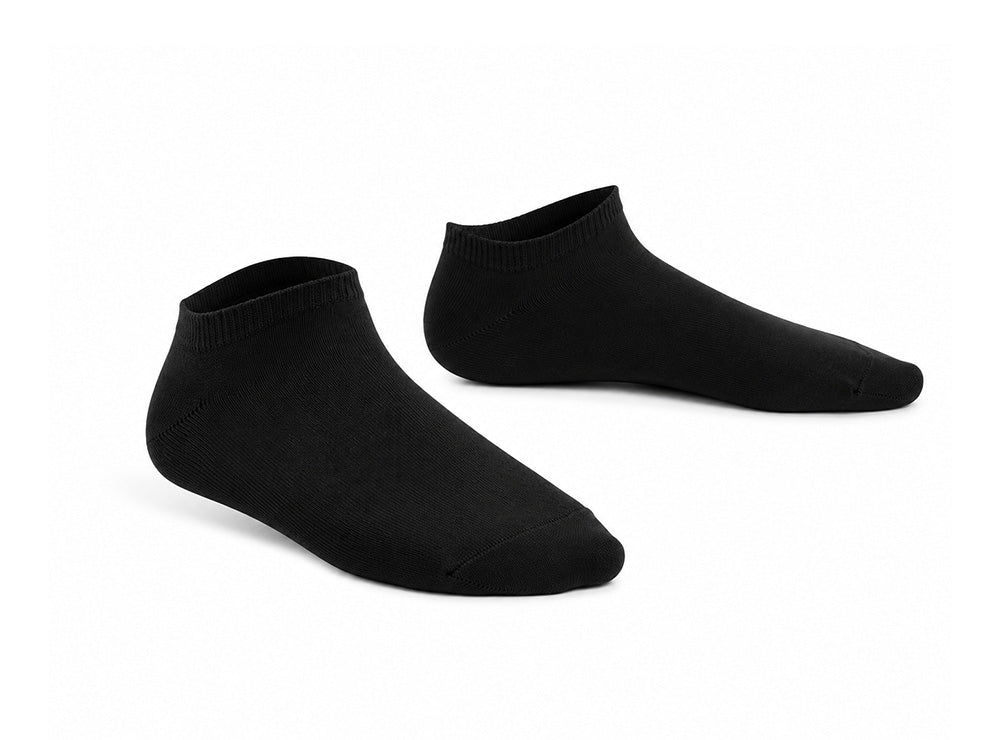 Tourbillon Erica Junior Cotton Lycra Socks Black Size 25-27