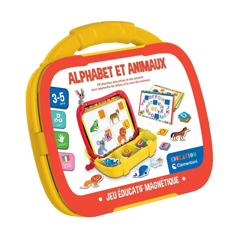 Mallette magnétique - Alphabet et animaux by Clementoni
