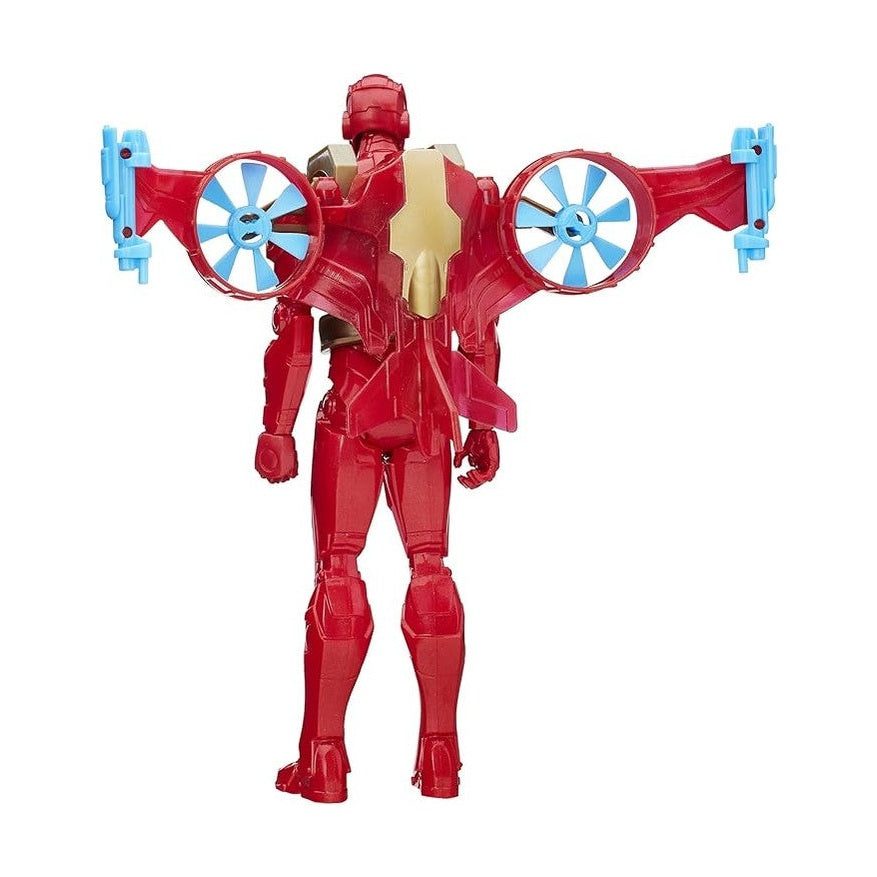 Marvel Titan Hero Series Iron Man With Hover Pack by Hasbro