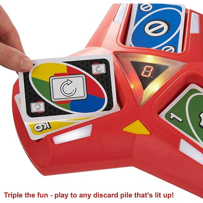 Mattel Games UNO TRIPLE PLAY by Mattel
