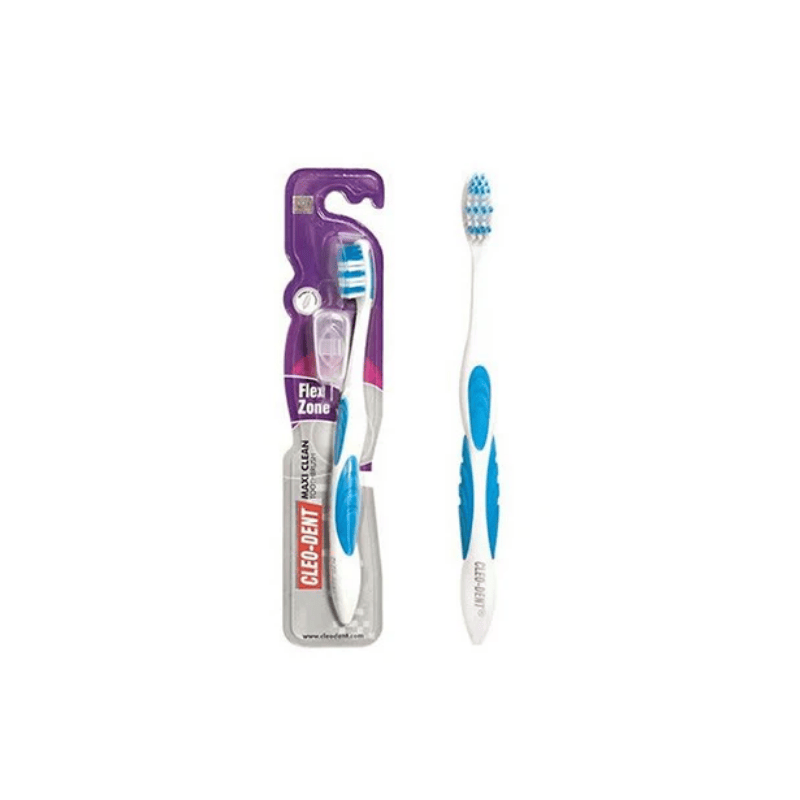 Cleo-Dent Maxi Clean Soft Flex Zone Toothbrush