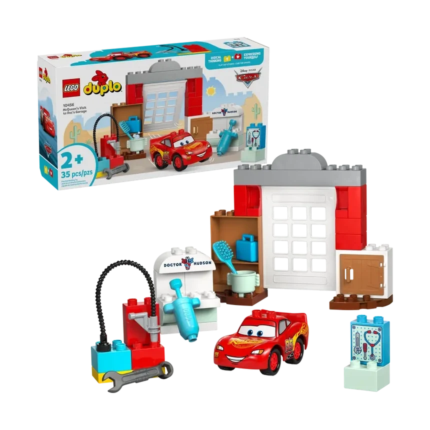 LEGO McQueen's Visit to Doc's Garage (10456) by LEGO