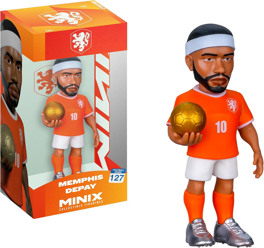Memphis Depay Netherlands - World Cup Action Figures Memphis Depay Netherlands - World Cup Memphis Depay Netherlands - World Cup Minix