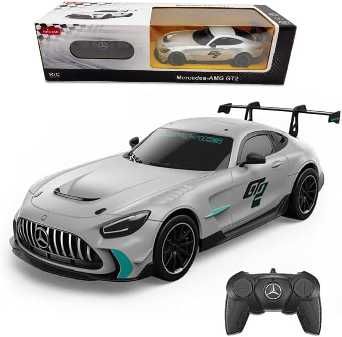 Mercedes-AMG GT2 1:24 Remote Control Car - Grey Remote Control Cars Mercedes-AMG GT2 1:24 Remote Control Car - Grey Mercedes-AMG GT2 1:24 Remote Control Car - Grey Rastar
