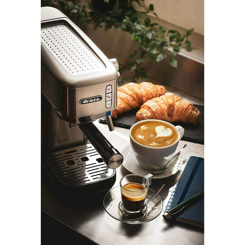 Metal Slim Barista Espresso Coffee Maker Machine Coffee Makers & Espresso Machines Metal Slim Barista Espresso Coffee Maker Machine Metal Slim Barista Espresso Coffee Maker Machine Ariete
