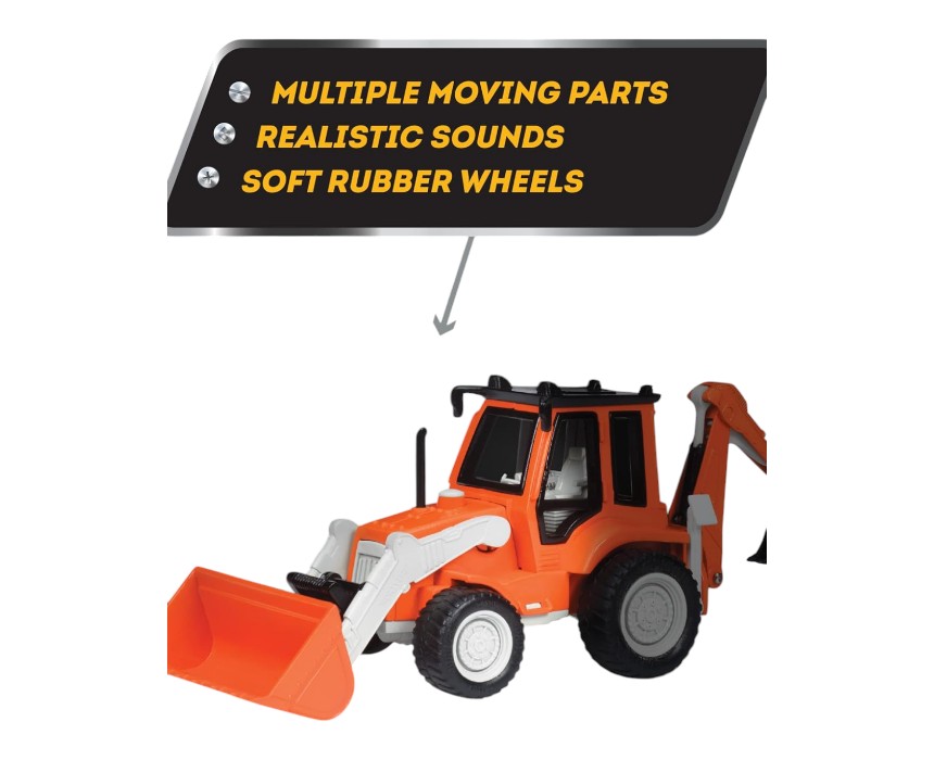 Excavator Backhoe Loader Toy