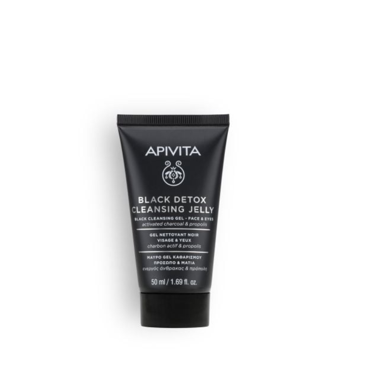 Apivita Mini Black Detox Cleansing Gel 50ml