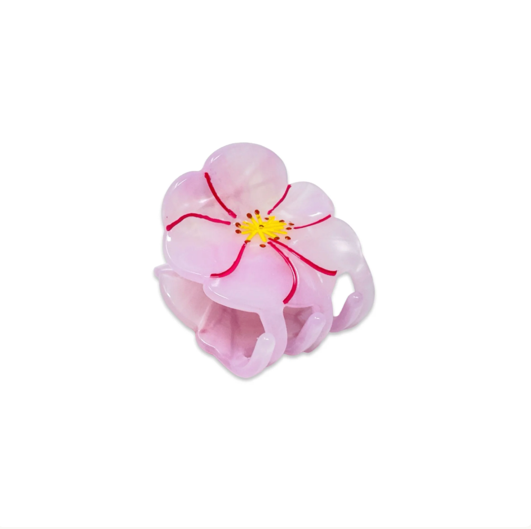 Mini Cherry Blossom Hair Claw Clip