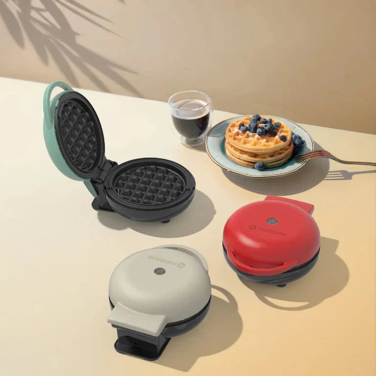 Mini Waffle Maker Waffle Maker Mini Waffle Maker Mini Waffle Maker Nutricook