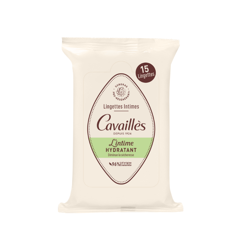 Cavailles Moisturizing Intimate Wipes