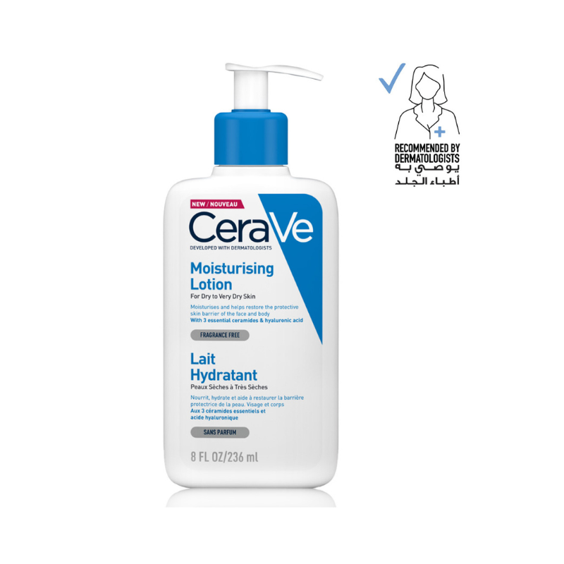 Moisturizing Lotion For Dry To Very Dry Skin With Hyaluronic Acid 236ml