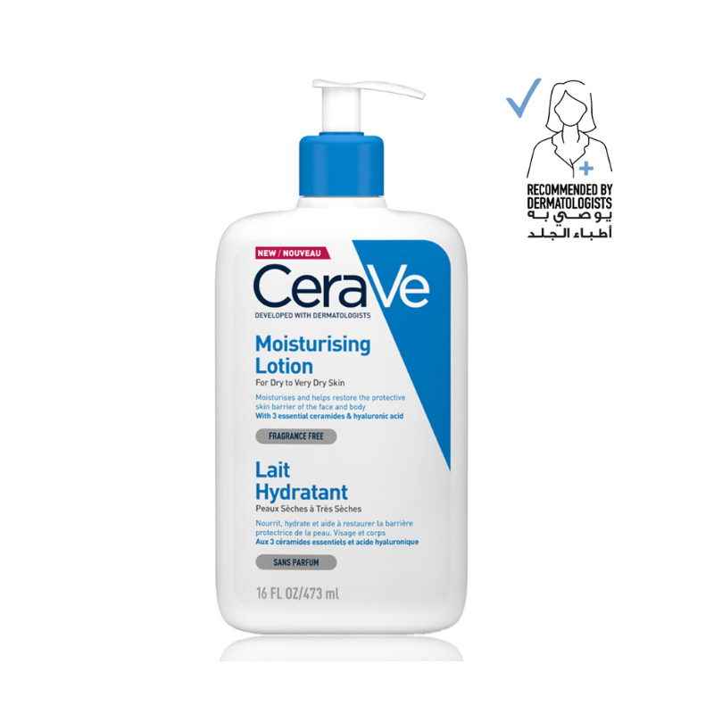 Moisturizing Lotion For Dry To Very Dry Skin With Hyaluronic Acid 473ml