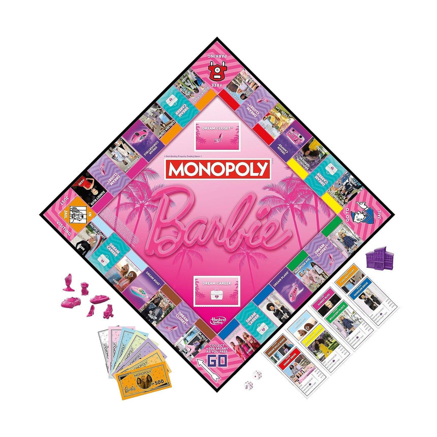 Monopoly: Barbie Edition by Mattel