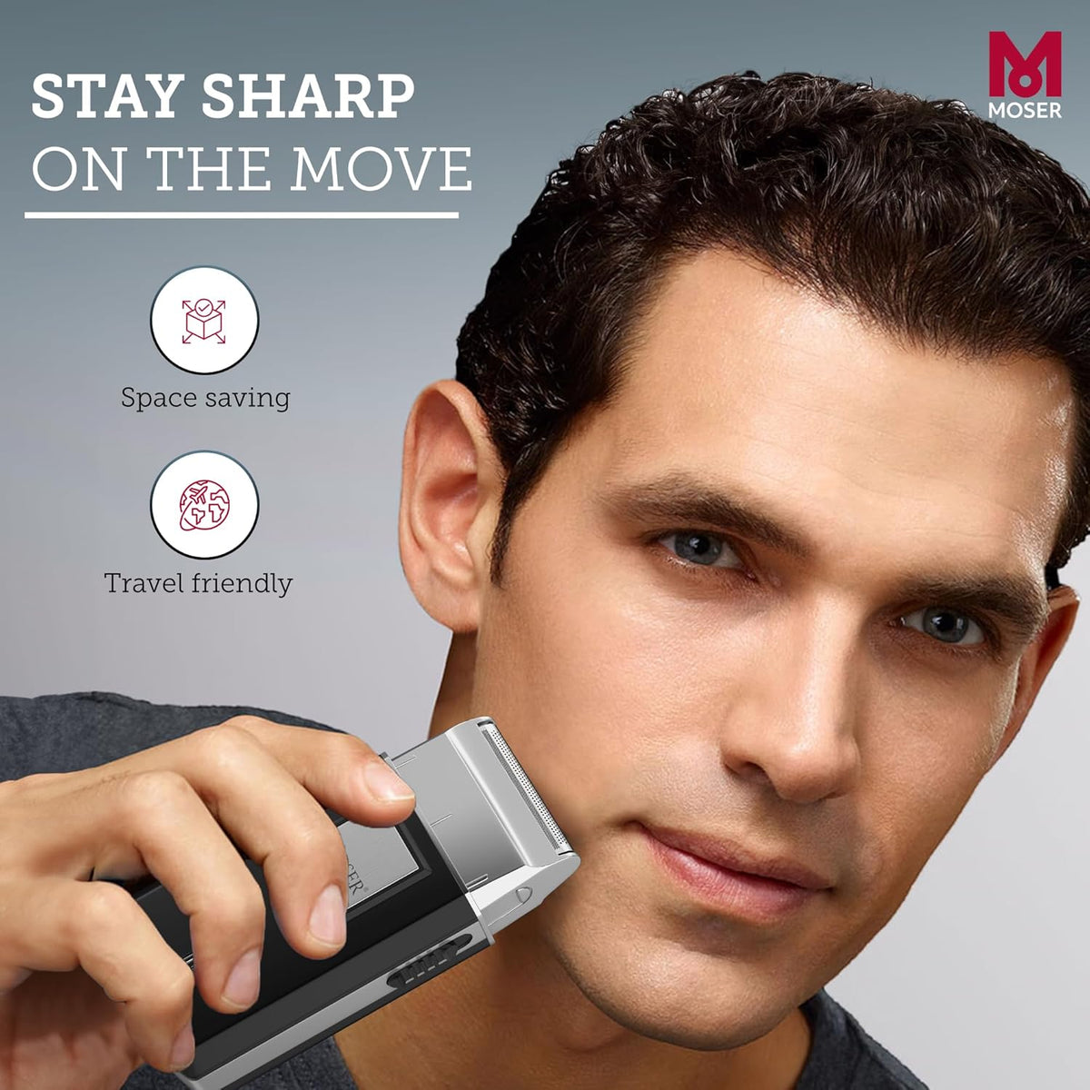 Moser Mobile Shaver Cordless Precision Shaver