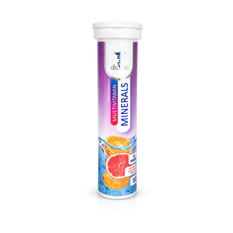 Dr. Vitt Multivitamin + Minerals 20 Eff. Tabs