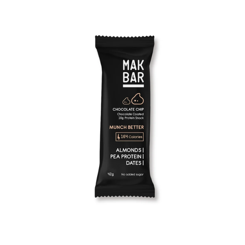 Mak Bar Chocolate Chip Protein Snack Bar