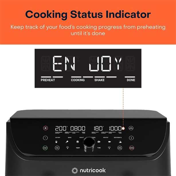Nutricook Air Fryer Duo 2 Vision 8.5L