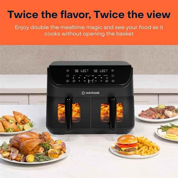 Nutricook Air Fryer Duo 2 Vision 8.5L