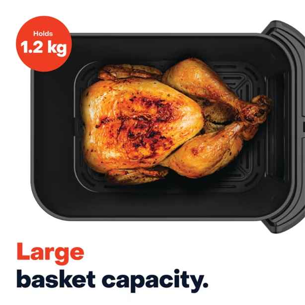Nutricook Air Fryer Slim 5L, 7 One-Touch Cooking Programs 1500W