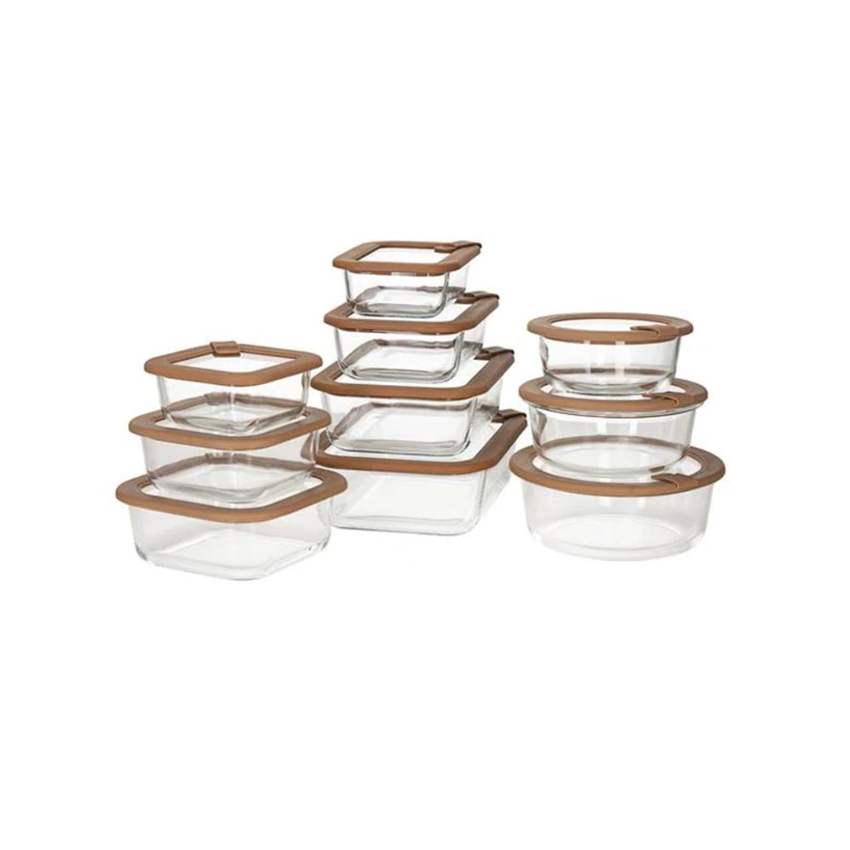 Nutricook 24-Piece Glass Storage Set