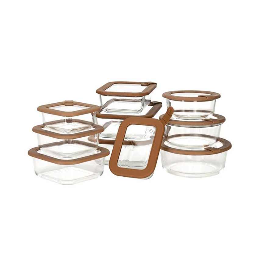 Nutricook 24-Piece Glass Storage Set