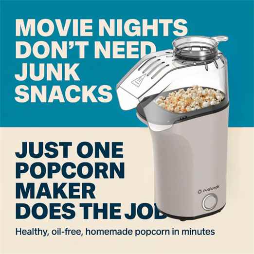 Nutricook Popcorn Maker Essentials