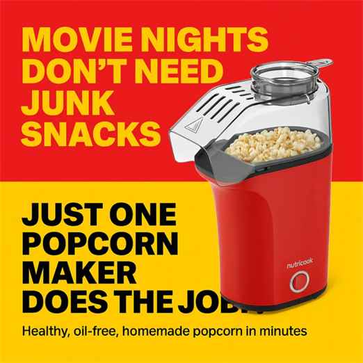 Nutricook Popcorn Maker Essentials