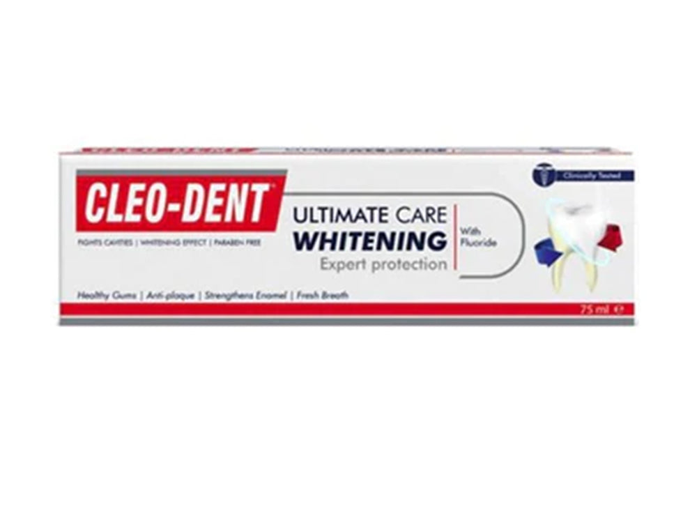 Cleo Dent Tooth Paste Ultimate Whitening 2057 75 mL