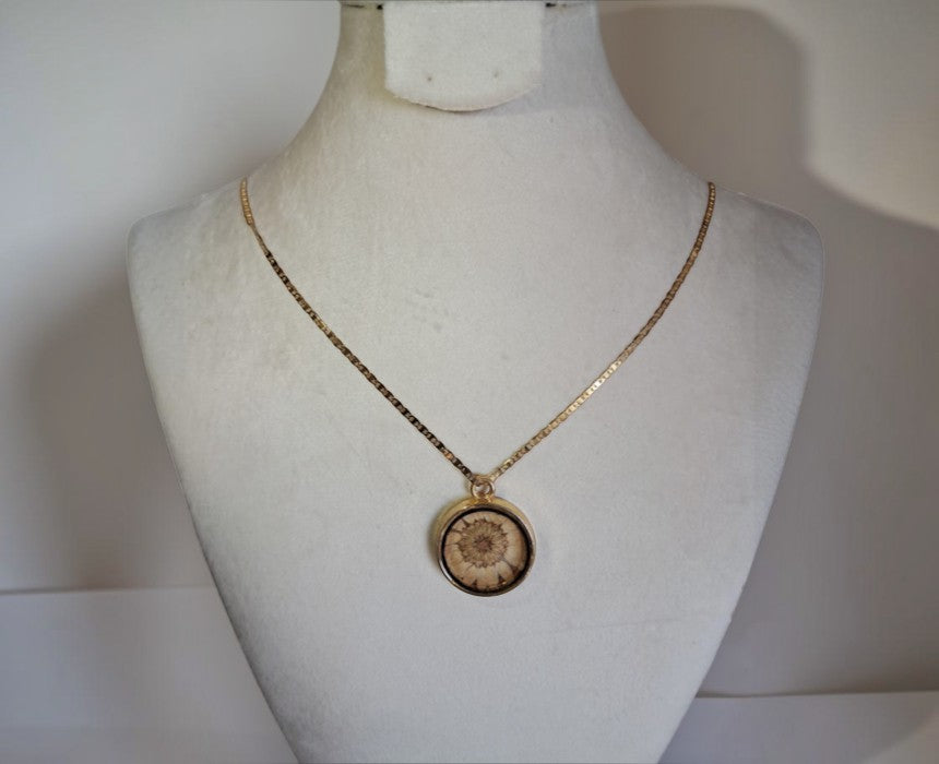 Real Pressed Flower Necklace