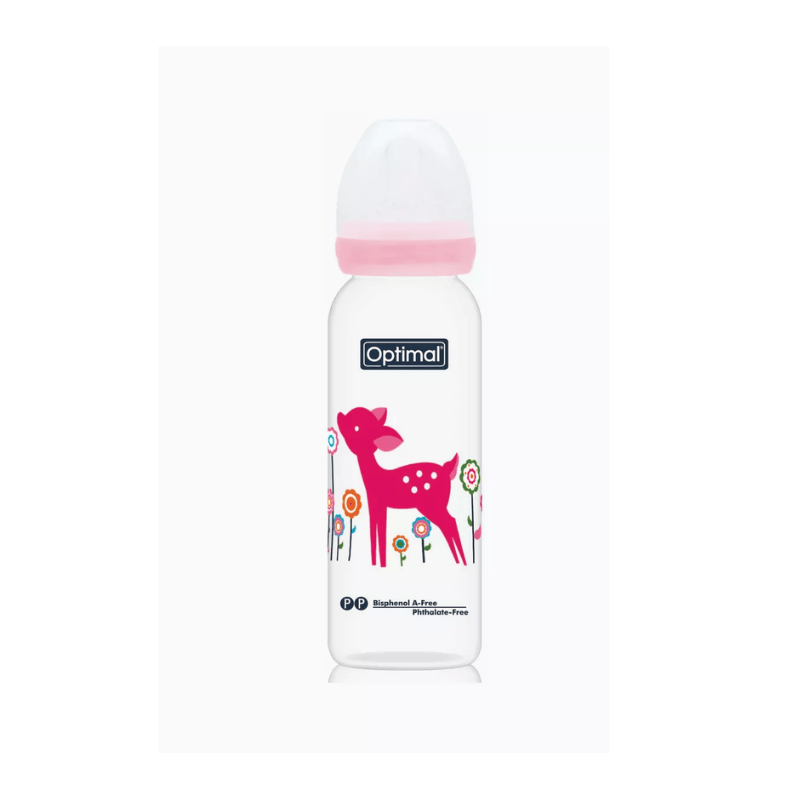 Optimal Narrow Neck Feeding Bottle 240 mL