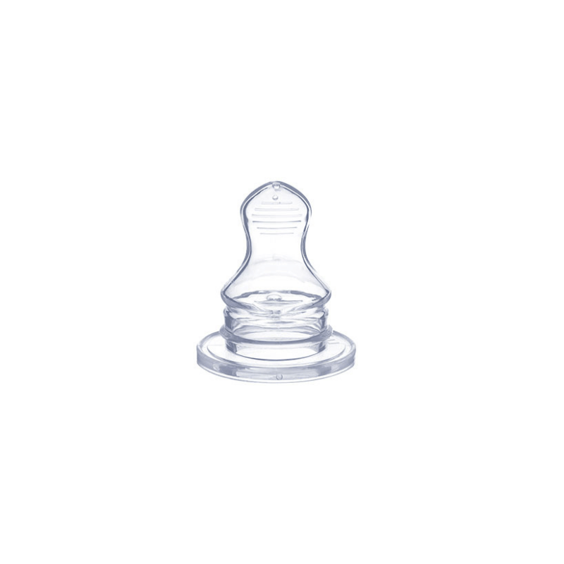 Narrow Neck Orthodontic Silicone Nipple 0+