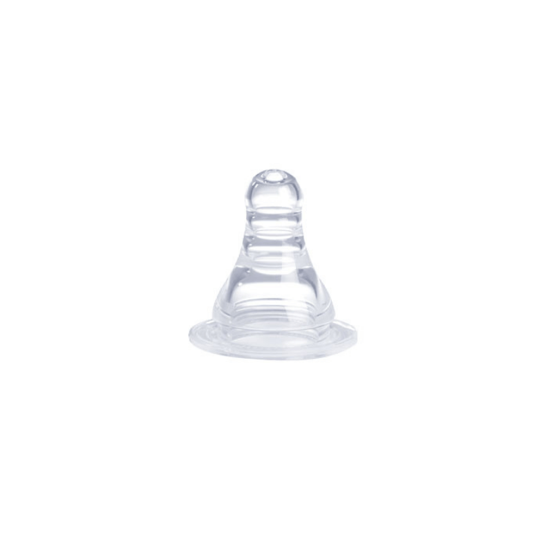 Narrow Neck Silicone Nipple 6+ (2Pcs)