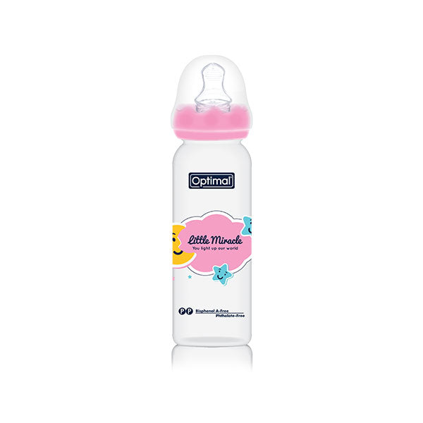 Narrow Neck Orthodontic Feeding Bottle 240ml