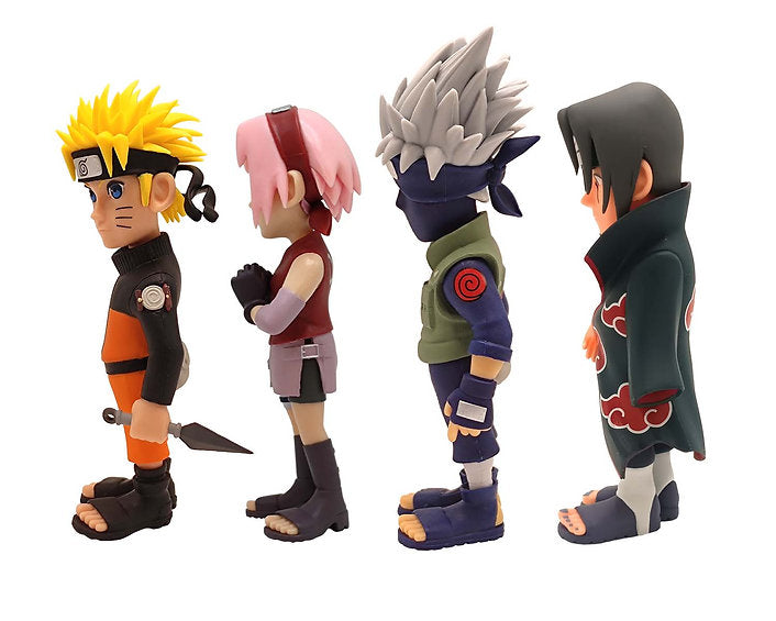 Pack 4 figures - Naruto Shippuden (Naruto, Kakashi, Itachi, Sakura) Action Figures Pack 4 figures - Naruto Shippuden (Naruto, Kakashi, Itachi, Sakura) Pack 4 figures - Naruto Shippuden (Naruto, Kakashi, Itachi, Sakura) Minix