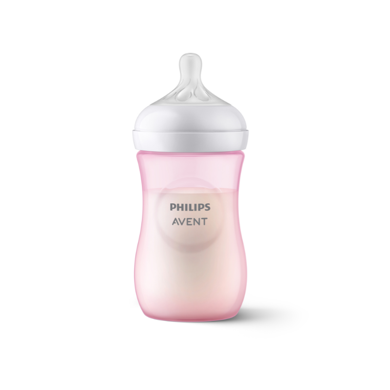 Baby Feeding Bottle Natural 3.0 260 mL Pink