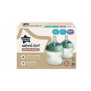 Natural Start Silicone Bottle 2x 0m+ 260ml