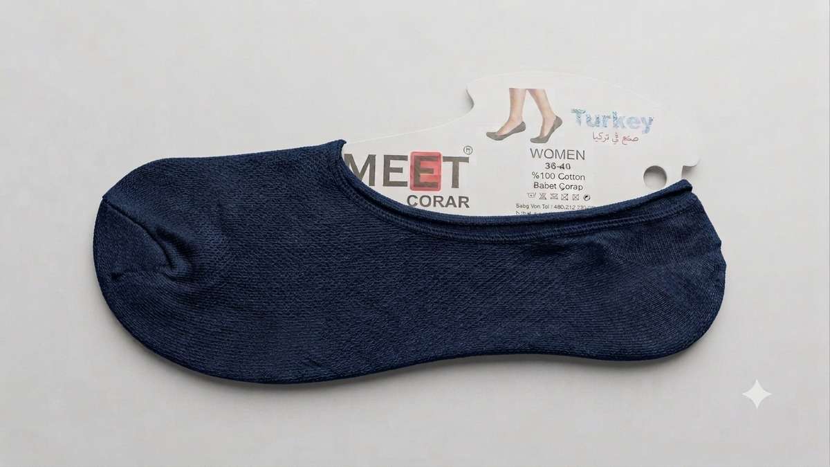 Mert Moccasin Women Socks Cotton