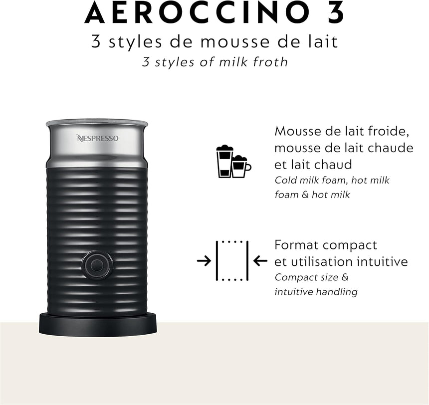 Nespresso Vertuo Pop with Aeroccino 3