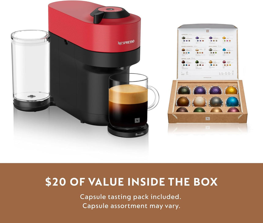 Nespresso Vertuo Pop with Aeroccino 3