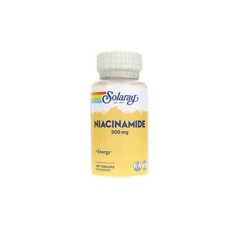 Solaray Niacinamide 500mg Food Base 1 VegCap