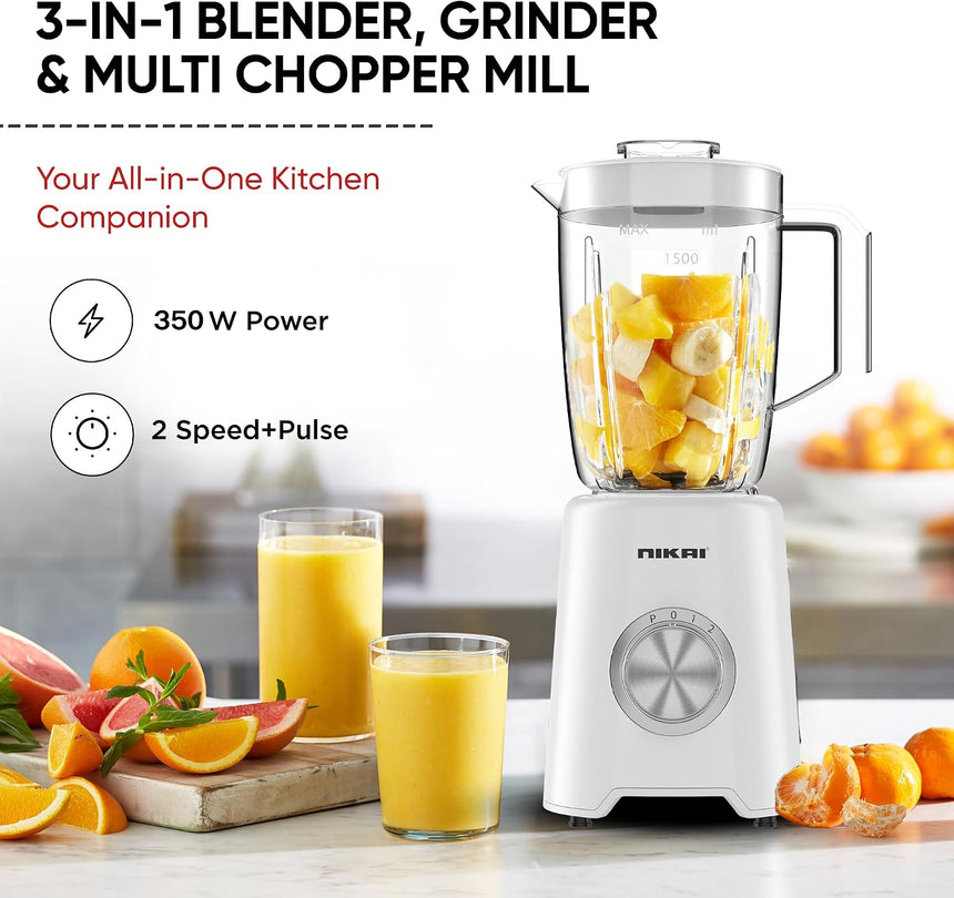Nikai 3-in-1 Blender with 3 Jars