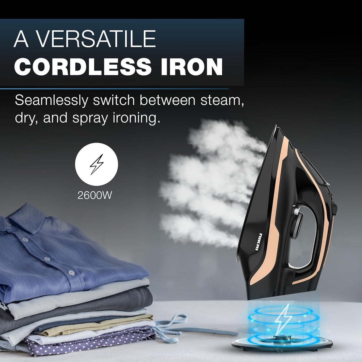 Nikai Cordless Steam Iron 2600W